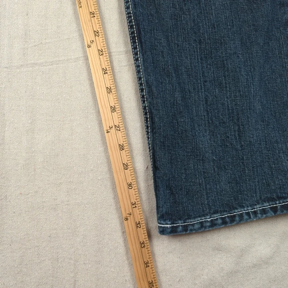 Cinch Jeans Mens 40x33 Blue Western Cowboy Rancher Rodeo White Label
